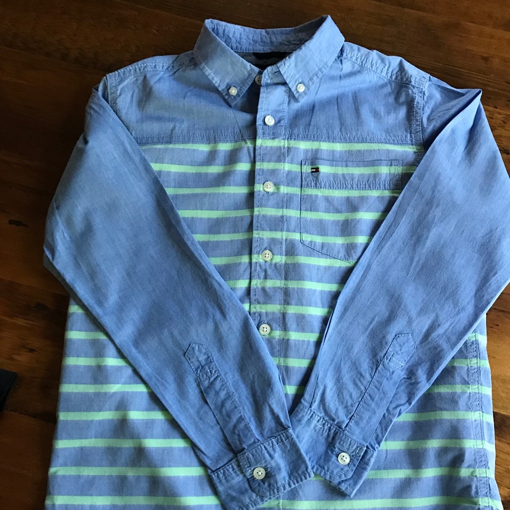 Big boys Tommy Hilfiger button-up shirt